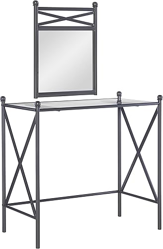 Miniatura 8 de Linon - 57752MTL-01-KD-U Mission Hills Juego de Vanidad, 31" x 32" x 18", Metal