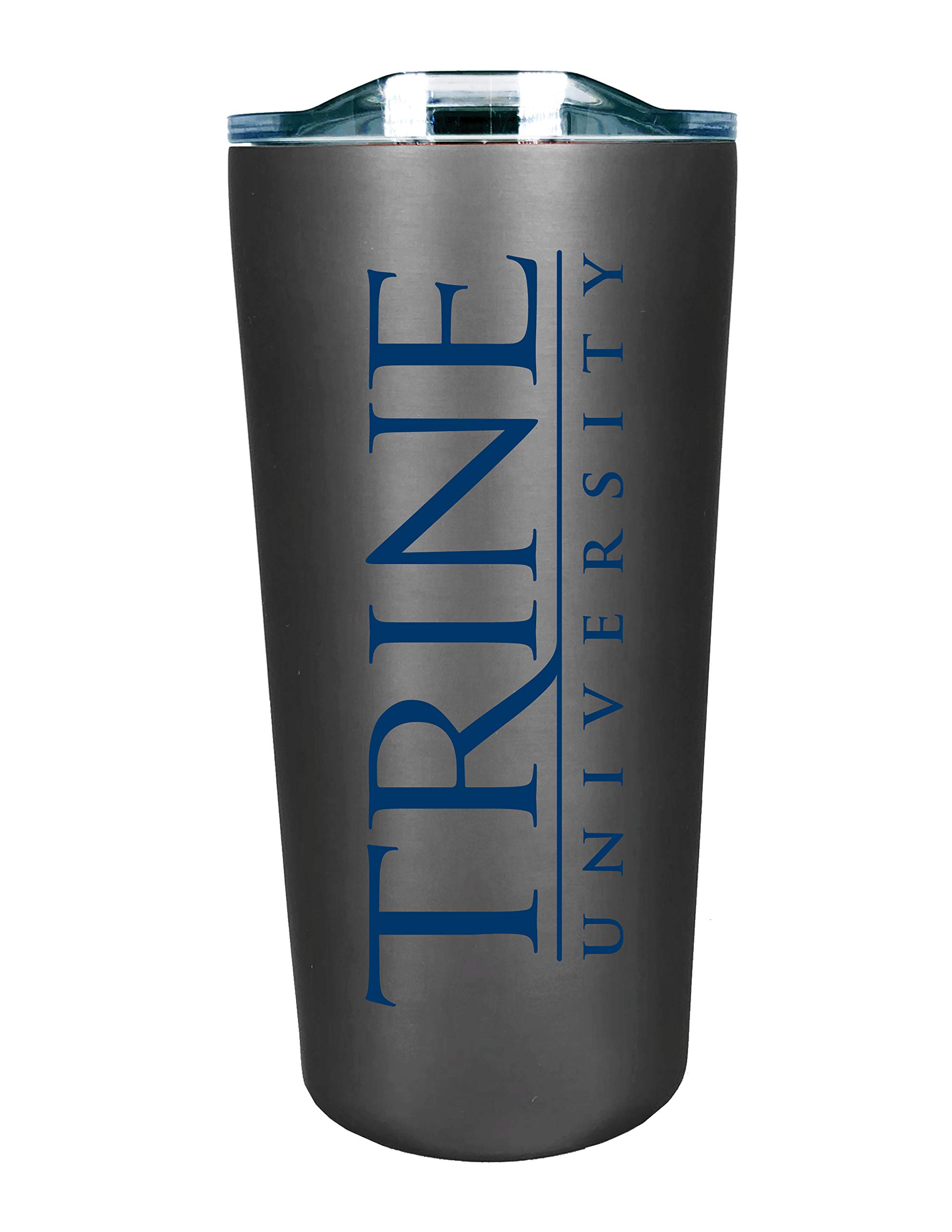The Fanatic Group Trine University Double Walled Soft Touch Tumbler, Design-1 - Silver