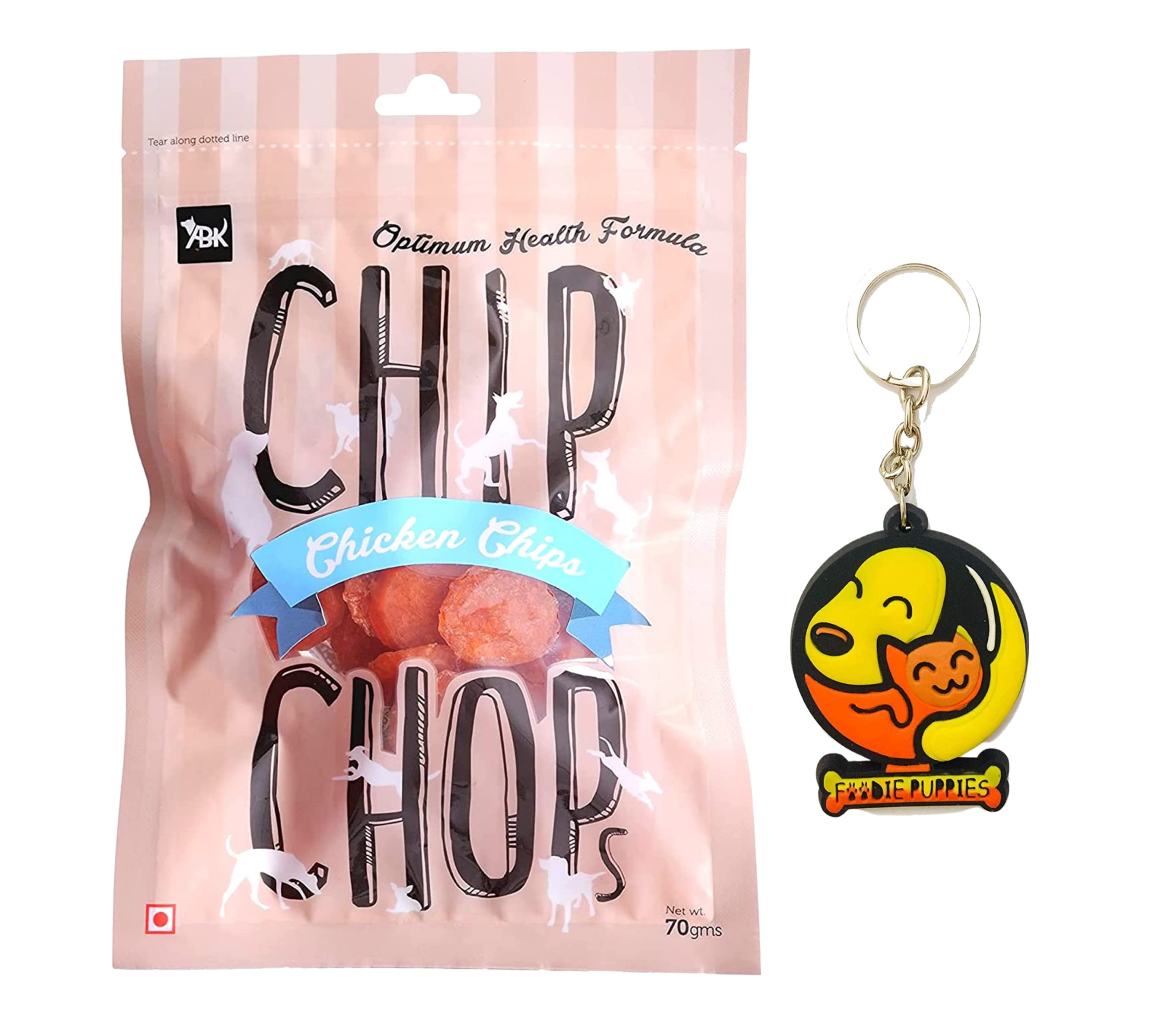 Chip Chops Chicken Chips Coins Dog Treats - 70g (Pack of 1) Healthy, Tasty, High-Protein Snacks for Training & Rewards | Suitable for All Breeds | Sold by Foodie Puppies with Free Keyring (B09DNZNTCH) Amazon Price History, Amazon Price Tracker