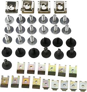 44 Metallschalenclip-Motor Unterer Spritzschutz für die BMW 3er-Reihe