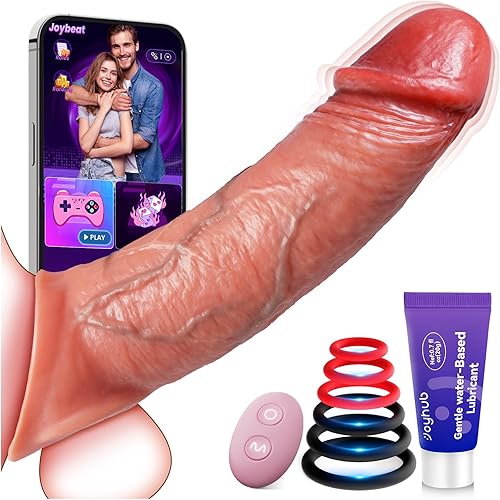 Funda para Pene Vibrador de Funda para Polla - FYSHAVO 5 en 1 Juguetes Sexuales Masculinos Realistas para Adultos para Hombres Extensor de Pene