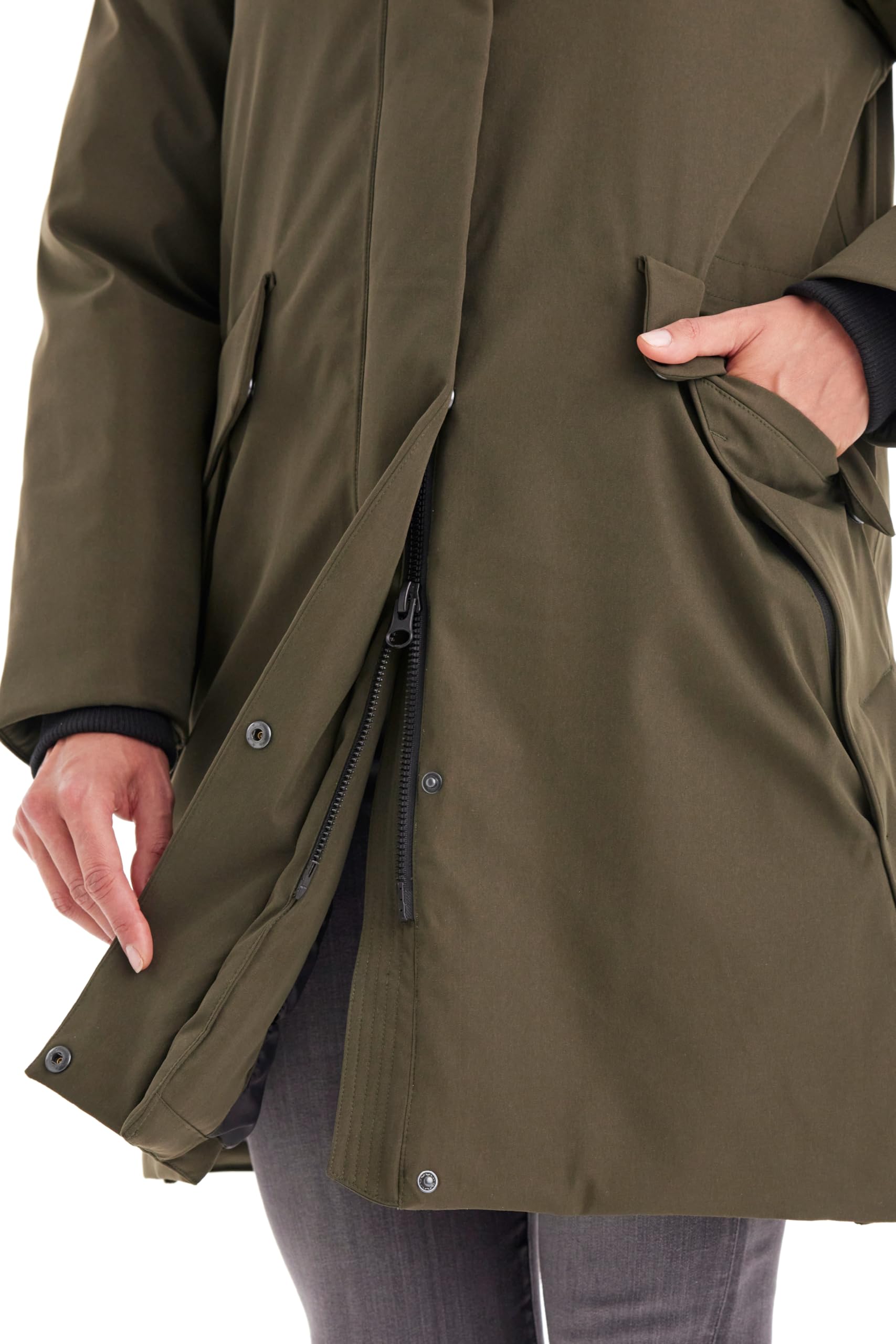 G.I.G.A. DX Gw 12 Wmn Prk Parka funcional/parka impermeable con capucha Mujer