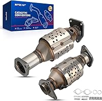 Vista 58 de KAX Convertidor catalítico compatible con Corolla 2003 2004 2005 2006 2007 2008, Matrix 2003-2008, Vibe 2003-2008, Eastern Catalytic 53717 Catalytic