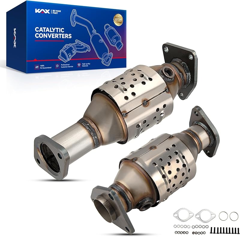 Catalisador dianteiro KAX para Nissan Frontier, Xterra, Pathfinder e Suzuki Equator 4.0L – Kit