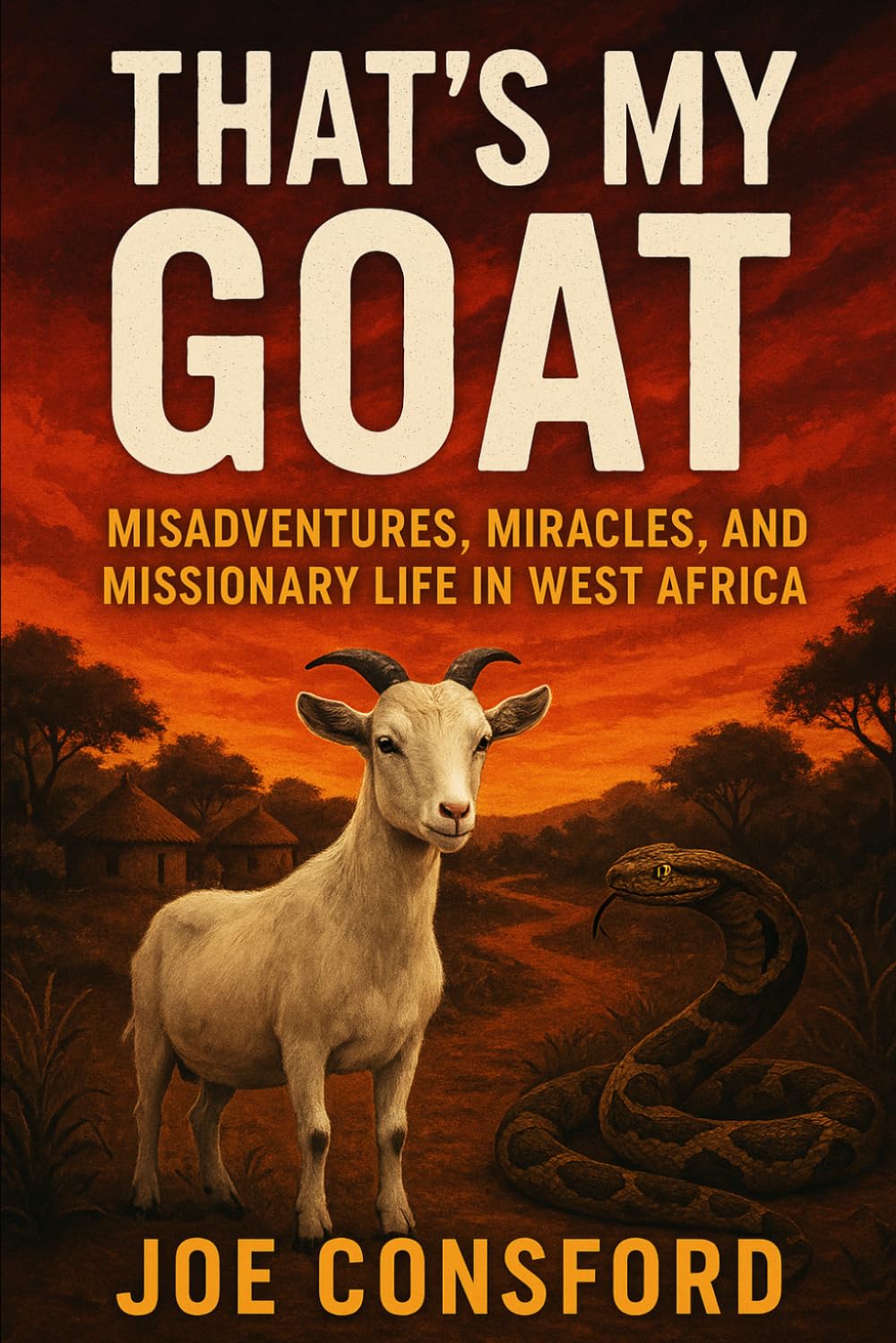 That's My Goat! book cover — missionary stories from West Africa by Joe Consford