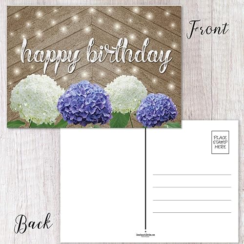 Miniatura 3 de Stonehouse Collection Surtido de postales de feliz cumpleaños 5 diseños de cumpleaños Ideal para amigos, familia, vecinos y colegas Tamaño 4 x 6