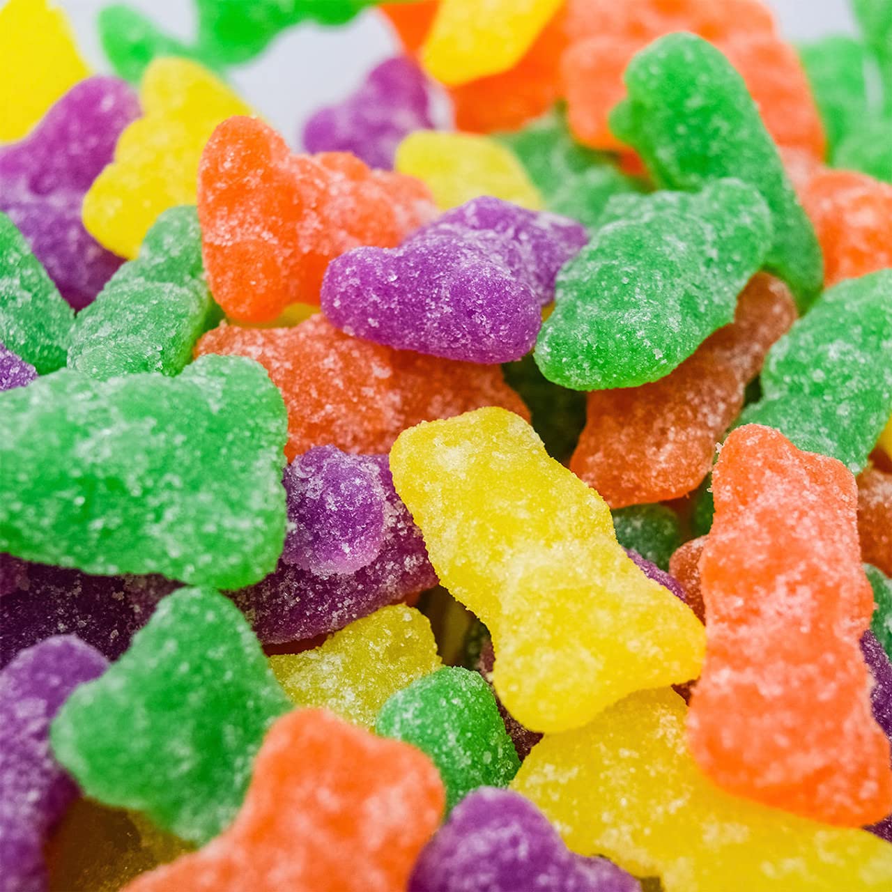 Sweet's Fresh, Flavorful & Colorful JuJu Bunnies - Bulk Bag (Sour JuJu Bunnies, 1 lb Bag)