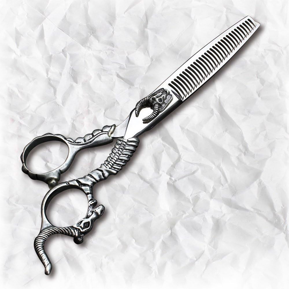 6" Hair Cutting Scissors Hairdresser Kits Clipper Japanese Hairdressing Scissors Hair Shears for Barber Scissors Japan (Thinning Scissors)