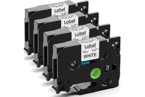Brother P-touch, PTH110 Label Maker Tape Replacement: TZe-231 Laminated Tape for Clear, Durable Labeling