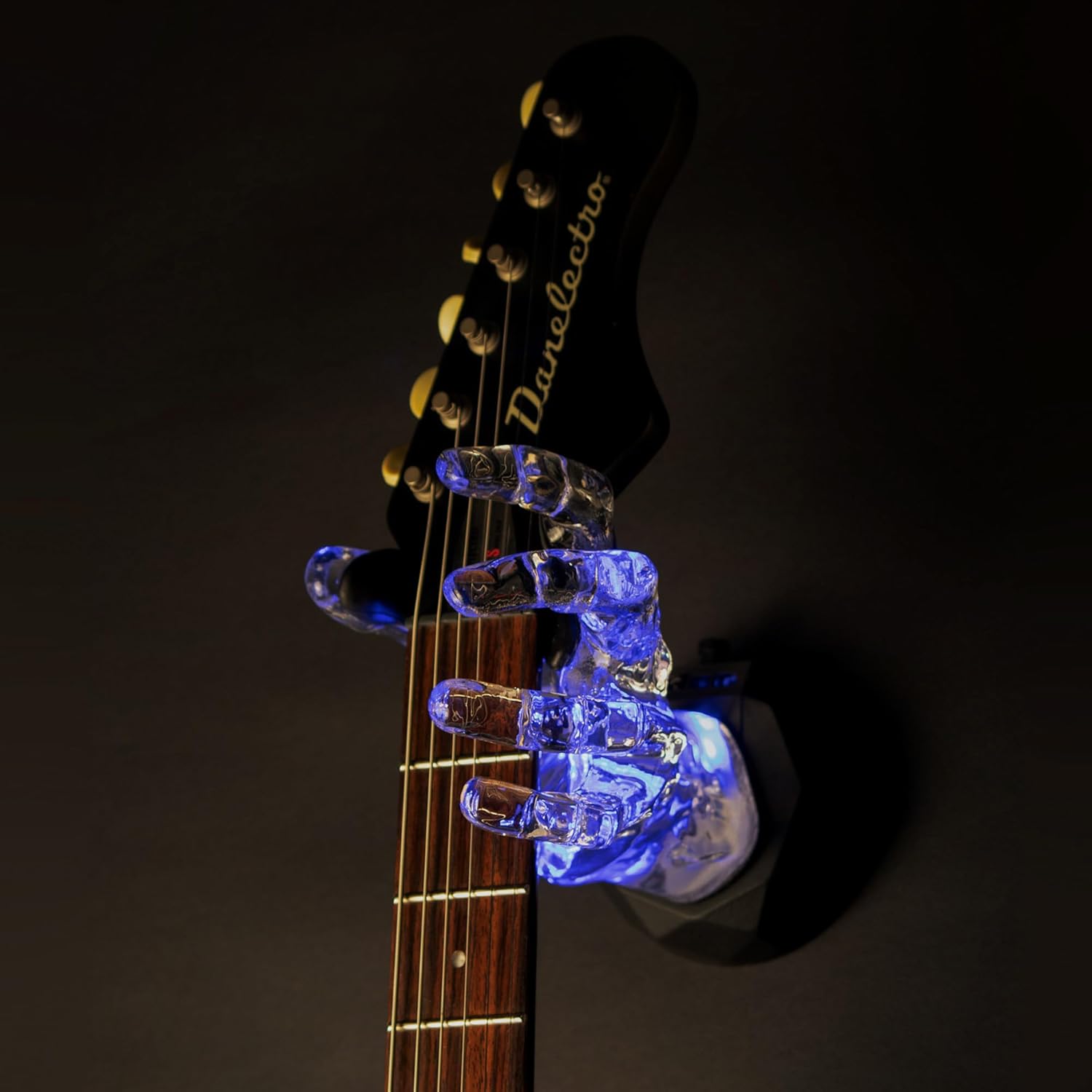 Illuminati - LED Clear Hand Shaped Guitar Hanger