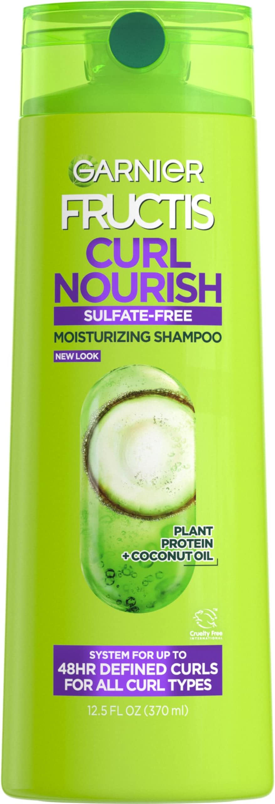 Garnier Hair Care Fructis Triple Nutrition Curl Nourish Shampoo, 12.5 Fluid