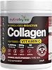 Collagen Powder with Vitamin C | Superior Absorption | Hydrolysed Peptides | 11,000 mg Per Serving | Collagen Supplements for Women and Men | Unflavoured | 330g | Nutrabytes