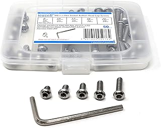 iexcell 50 Pcs M6 x 810121620 Stainless S...,