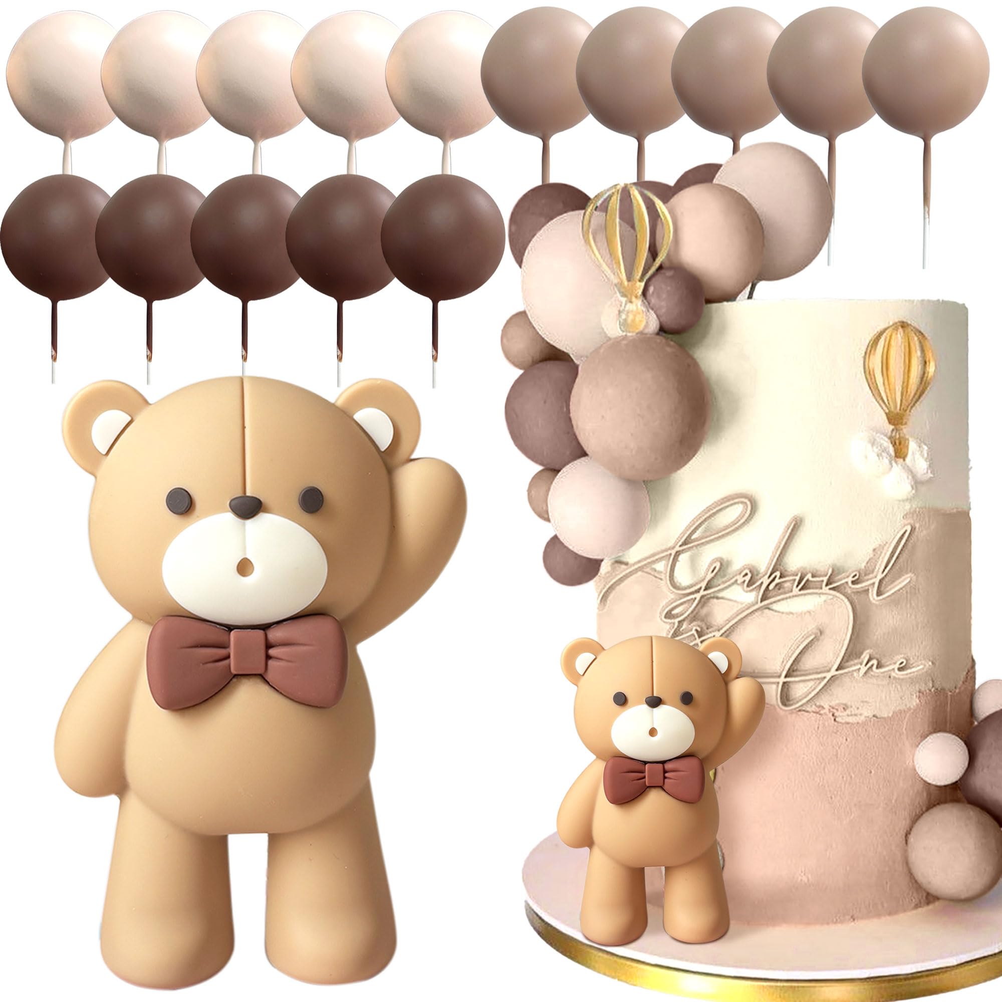 Bestel Suikerdecoratie Bruin Beertje For You voor slechts € 4,20