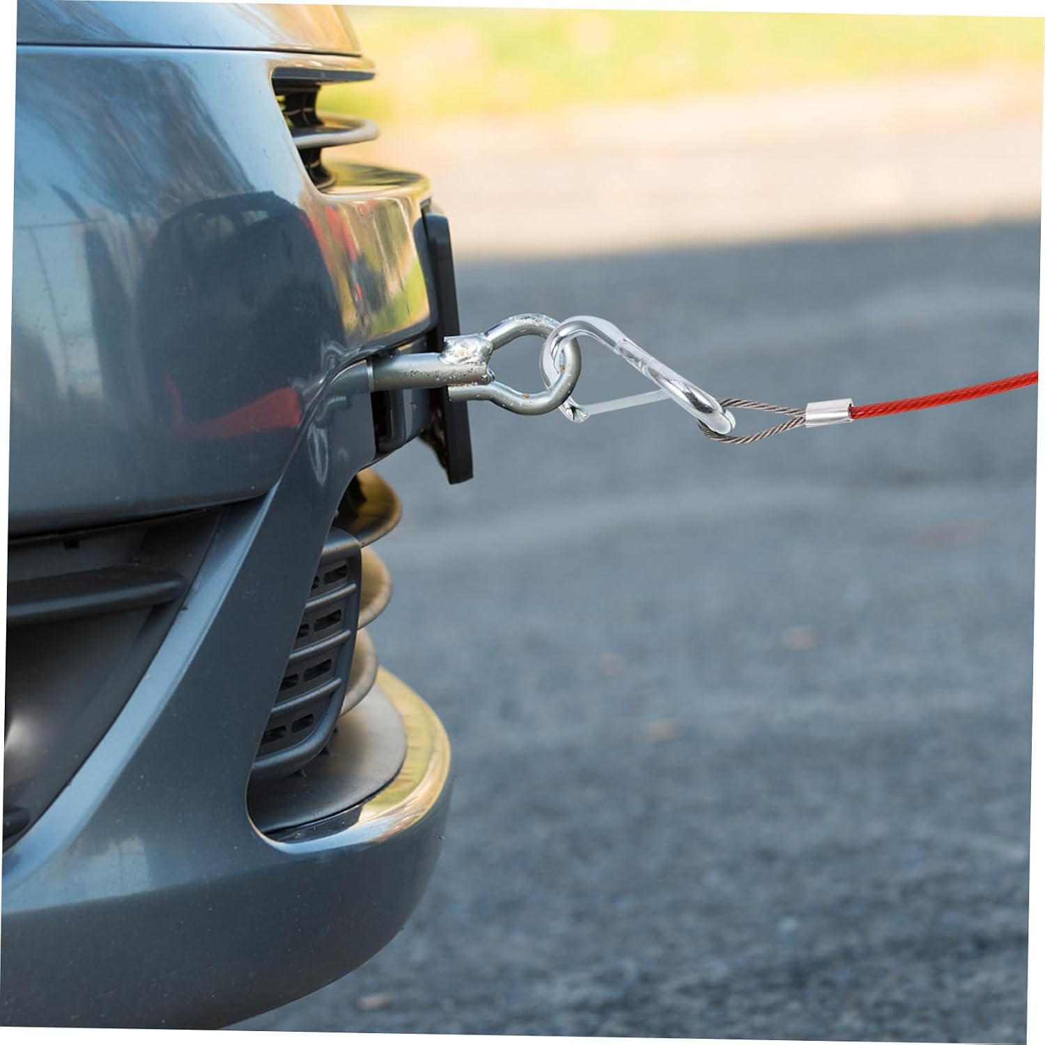 Heavy-Duty Towing Rope Stainless Steel Breakaway Cable for Cars and Rvs Trailer Safety Equipment for Secure Towing and Performance
