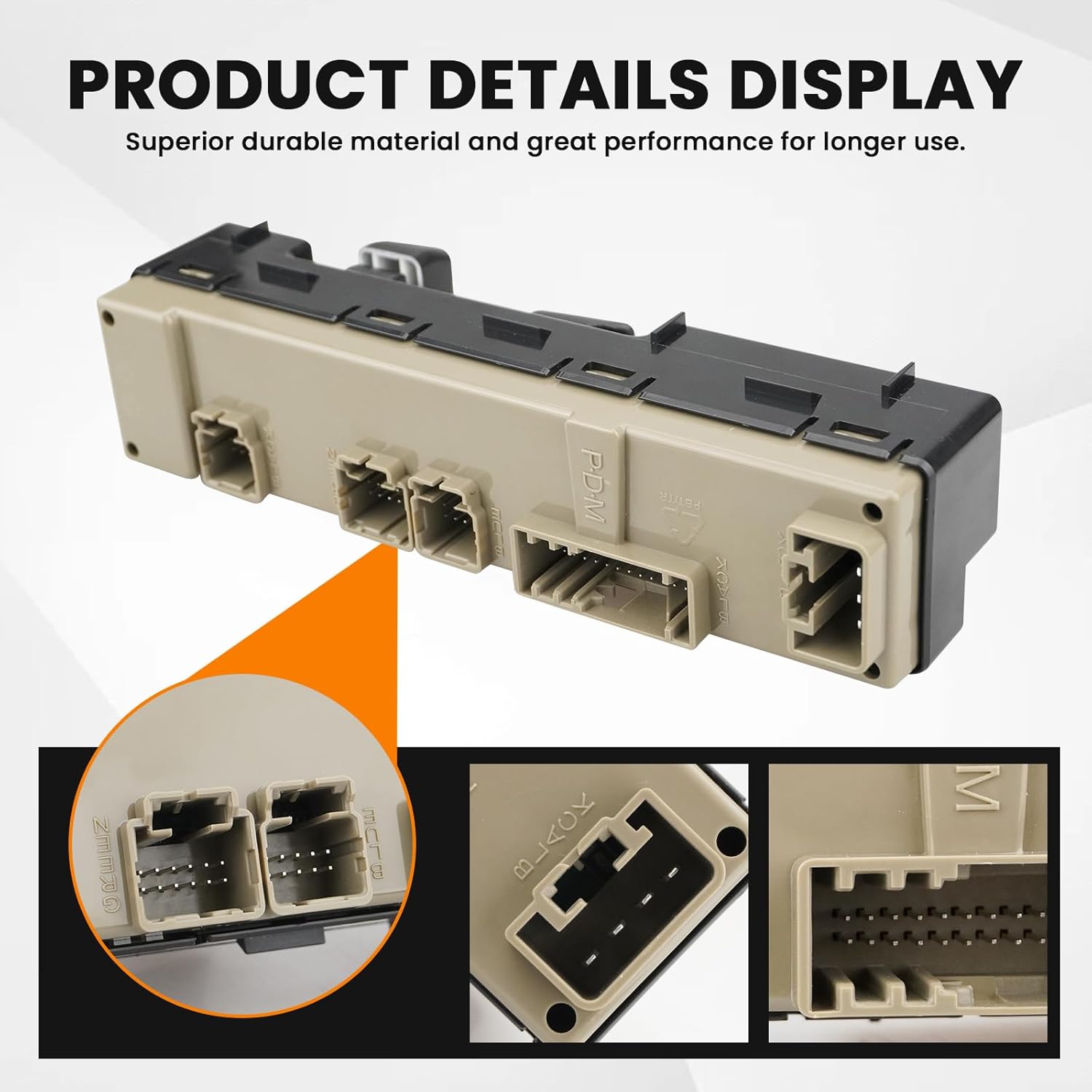 Power Window Switch Front Right Passenger Side Compatible with Cadillac Escalade, Chevy Avalanche Silverado Suburban Tahoe, GMC Sierra Yukon XL, Hummer H2 2003-2007 Replaces 19115820 10398570 15125161