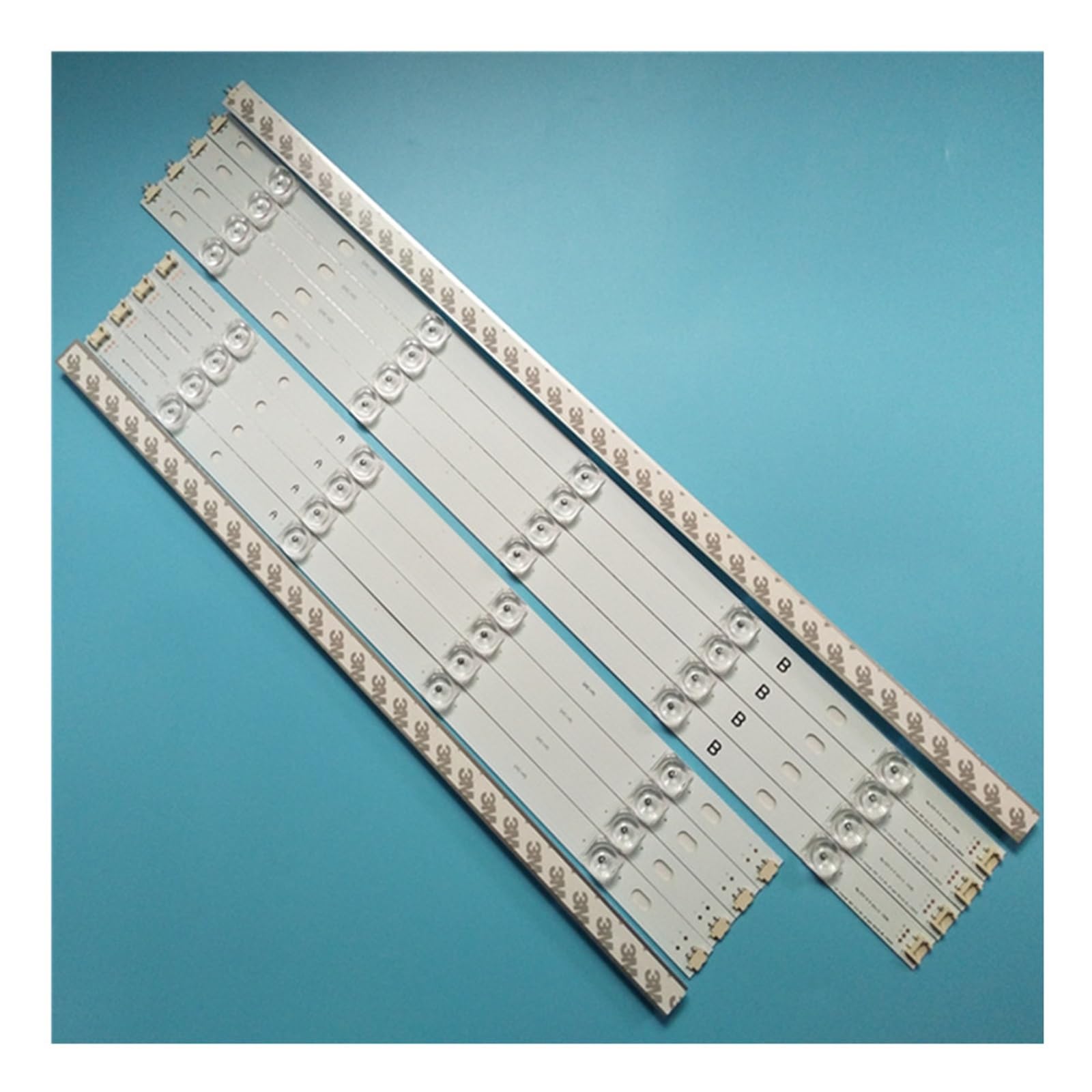 10 Strisce LED Retroilluminazione Per TV LG 50LB6300, 50LF6000, 50LF5610 E Modelli Simili - 6