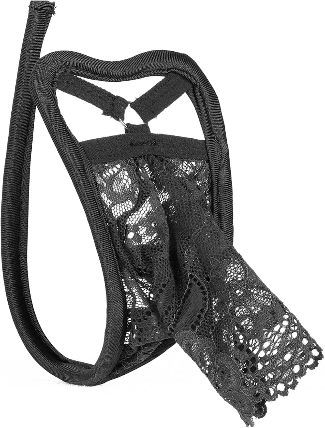 Mufeng Sexy Men's Invisible Panties Hollow C-Sleeve Gay Underwear Enhancer G Strings Thongs