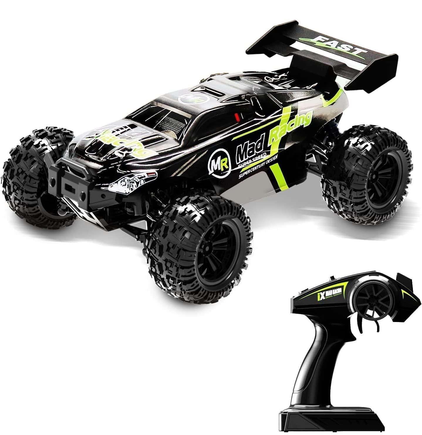 Racing Rally RC Cars, 35KM/H High Speed Remote Control Car, 4WD 1:18 Scale 2.4GHZ Monster Truck for Kids& Adults (Multicolor)-image-25