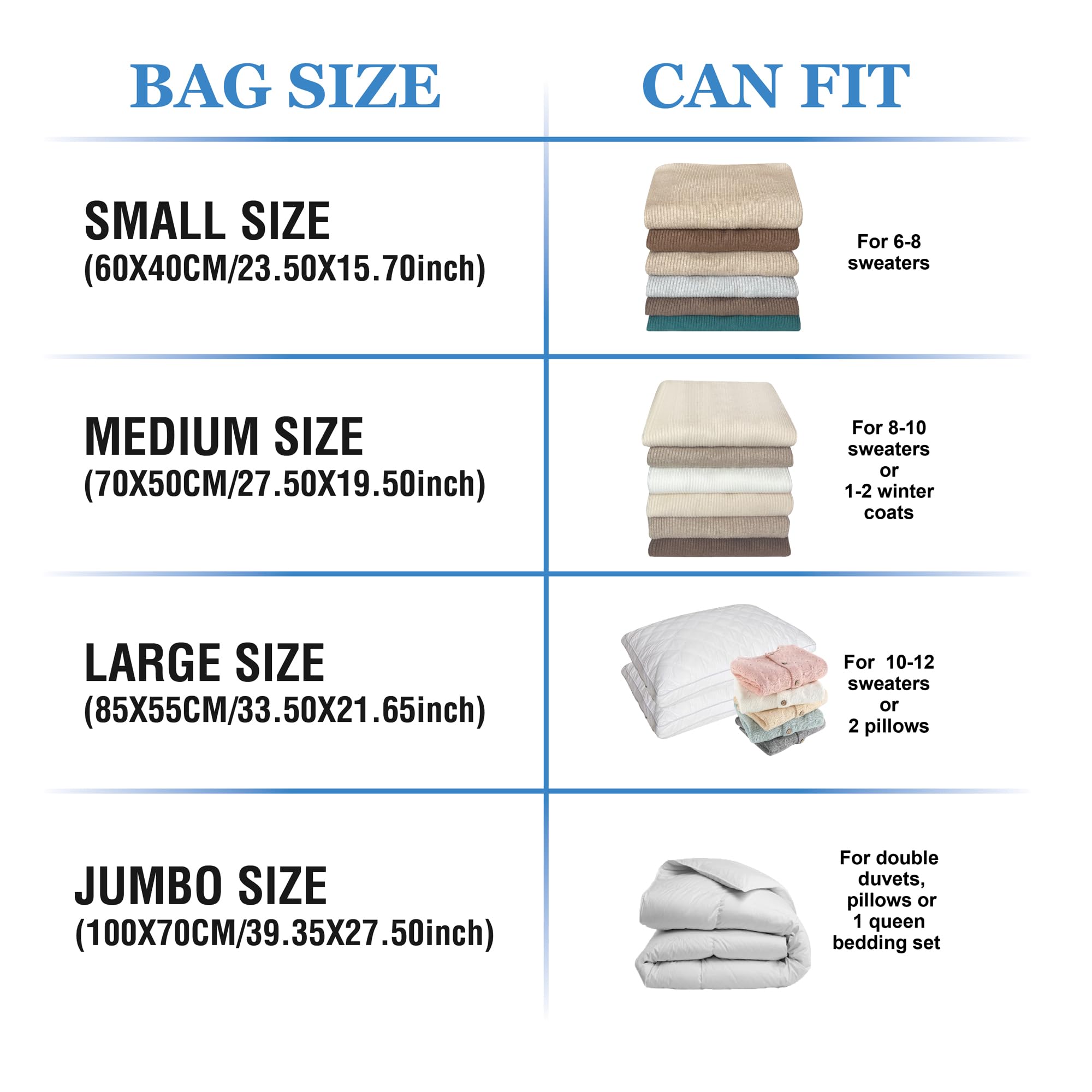 Vacuum Storage Bags with Electric Pump, 15 Large Space Saver Bags Vacuum Seal Bags with Pump, Space Bags, Vacuum Sealer Bags for Clothes, Comforters, Blankets, Bedding