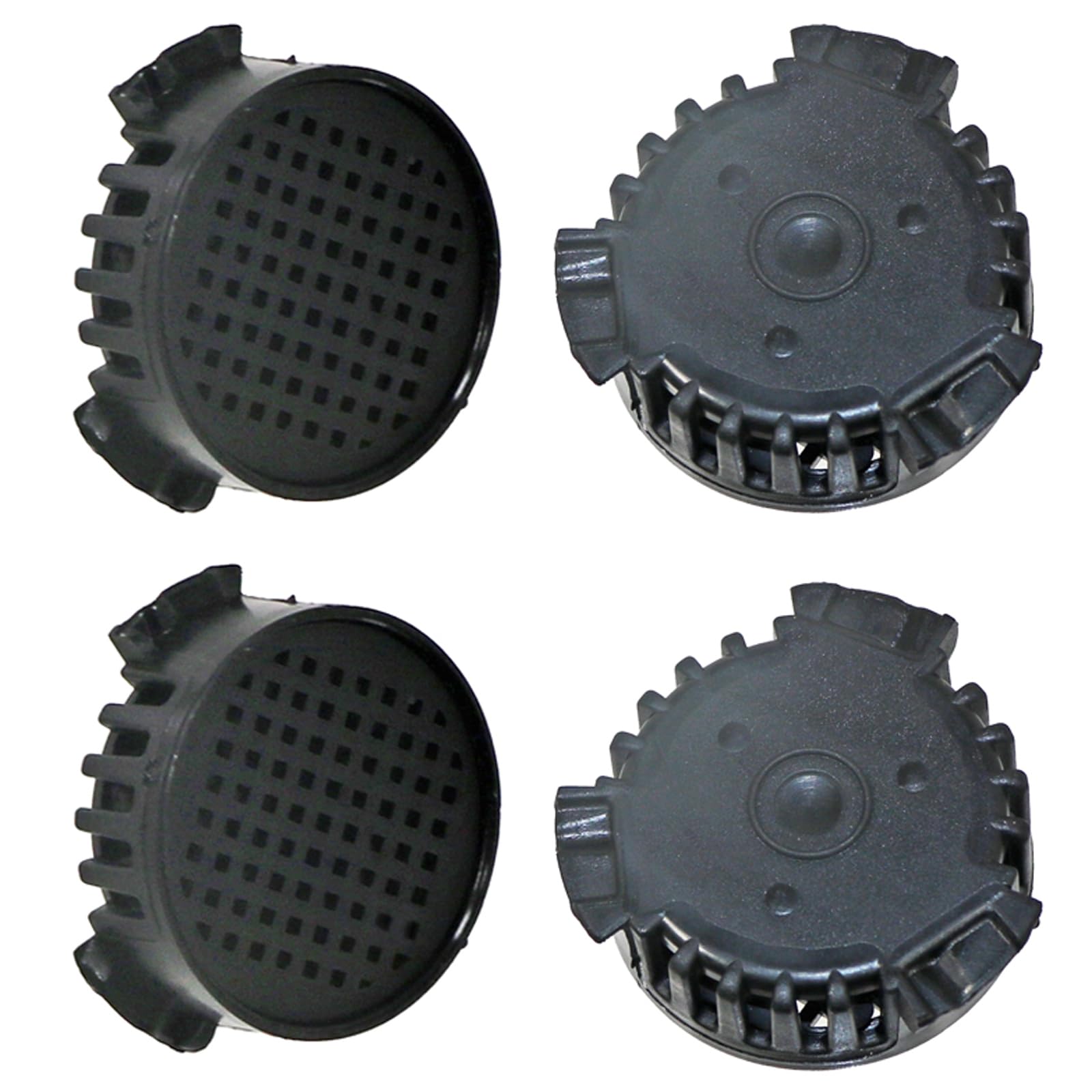 SPARES2GO Odour Carbon Filters for Liebherr Fridge Freezer (Pack of 4)