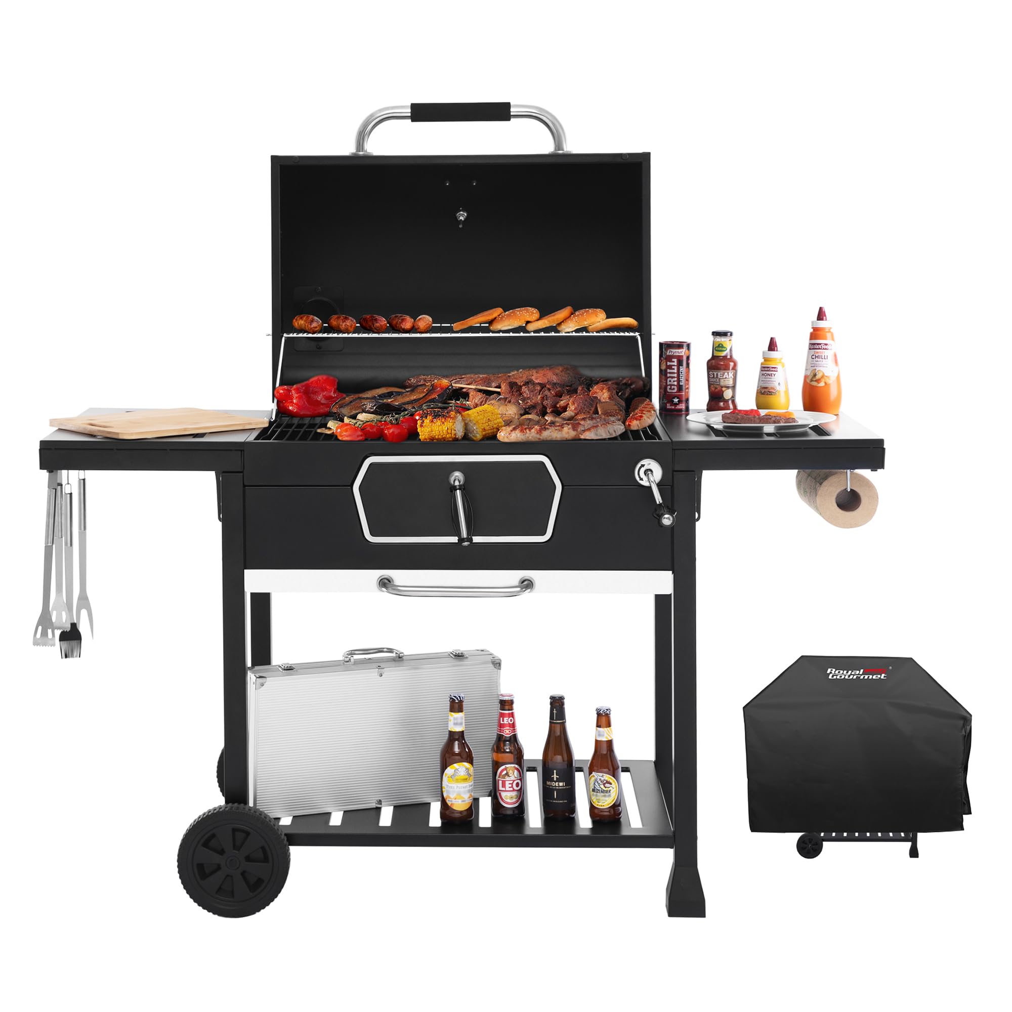 Royal Gourmet CD2030AC Deluxe 30-Inch Charcoal Grill