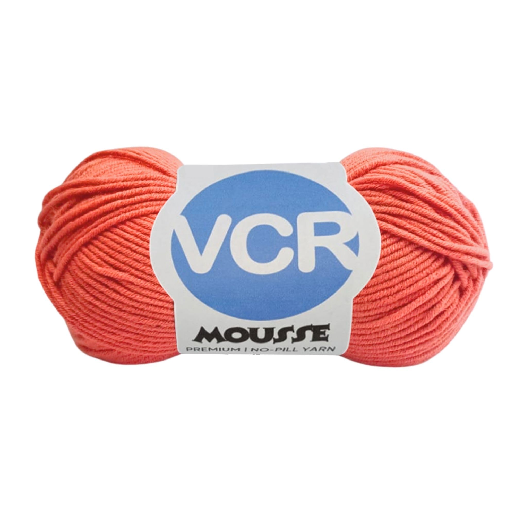 VCR 4ply Just Peach Yarn, 100 Grams Hank, 190 Meters Length, Acrylic Ball for Crochet and Knitting, Soft Crosia Threads, Pack of 1 Yarn, Suitable for DIY Crafts