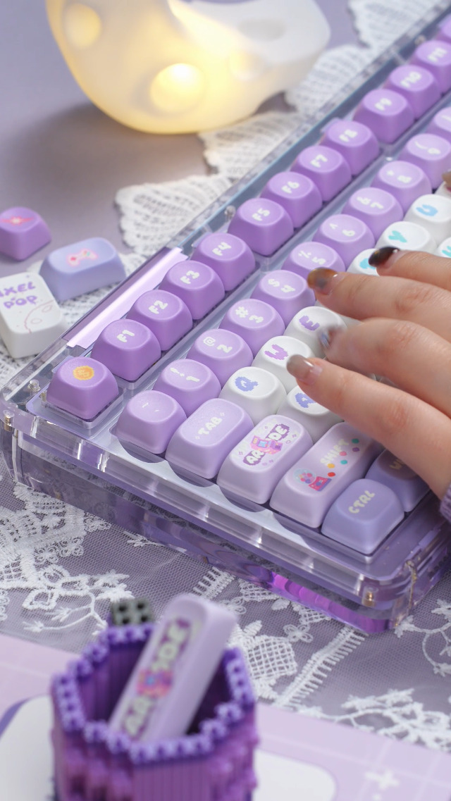 kiy✩ Amazon.com: KiiBoom Phantom 98 Crystal Mechanical Gaming Keyboard