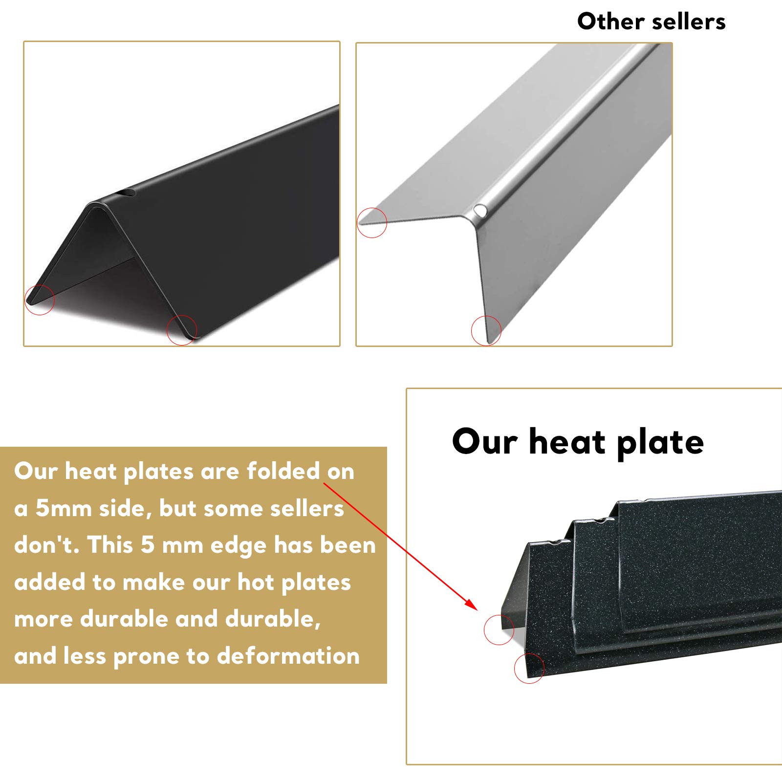 Barres Aromatisantes 7635 De 38,9 Cm Pour Weber Spirit E210