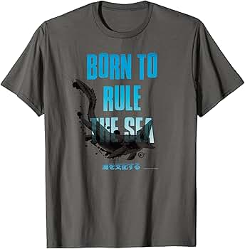 Amazon | ジュラシック・ワールド BORN TO RULE THE SEA Tシャツ