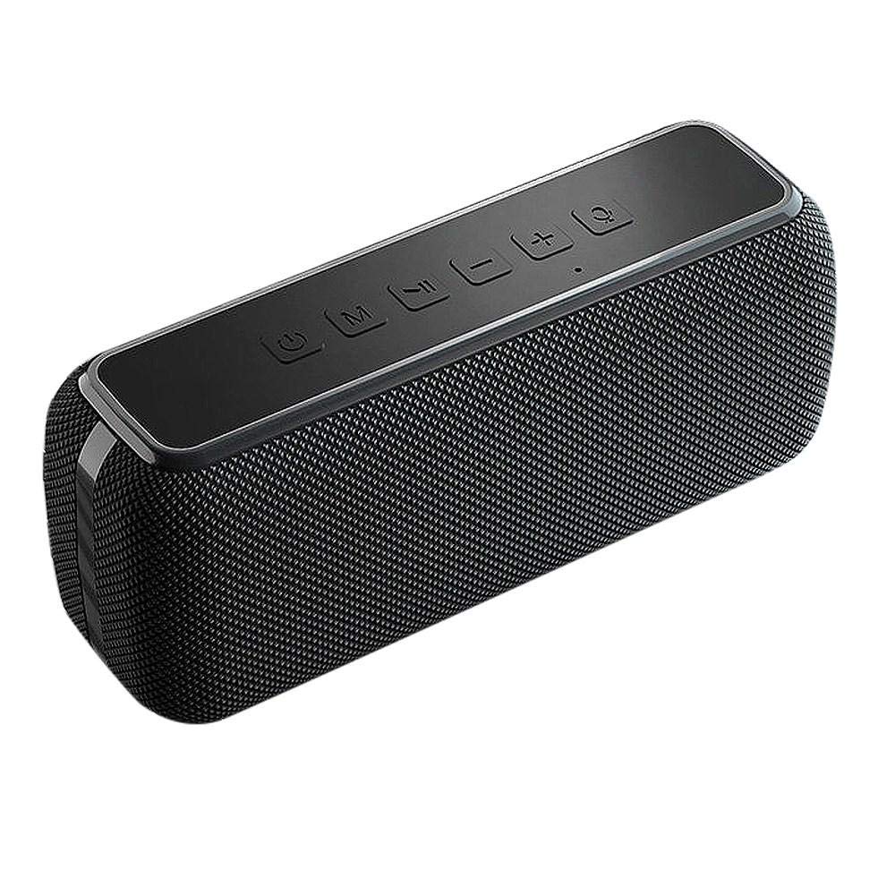 Altoparlante bluetooth portatile 60W con subwoofer wireless IPX5 impermeabile TWS 15H tempo di riproduzione assistente vocale super bass-_Red