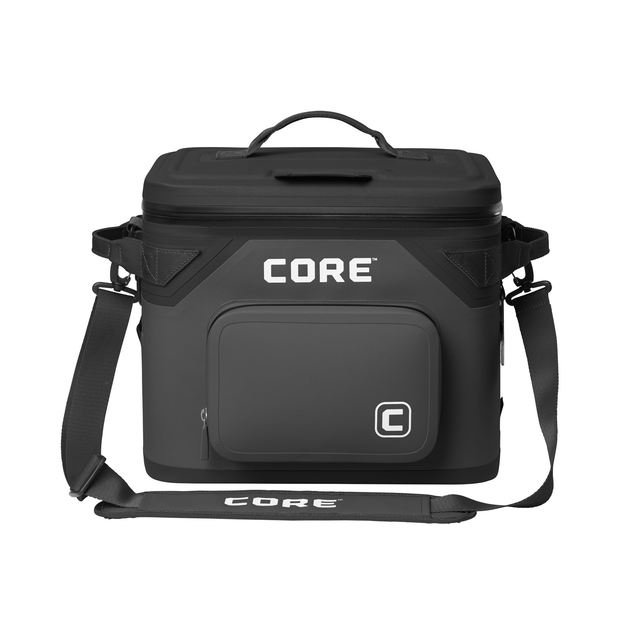 CORE Magnetic Leak Proof Soft Cooler with Waterproof Zipper | Insulated Bag Portable Ice Chest Box | Best Soft Cooler for Food &amp; Beverages for Tailgating, Car Camping, Travel, and Family Beach Picnics