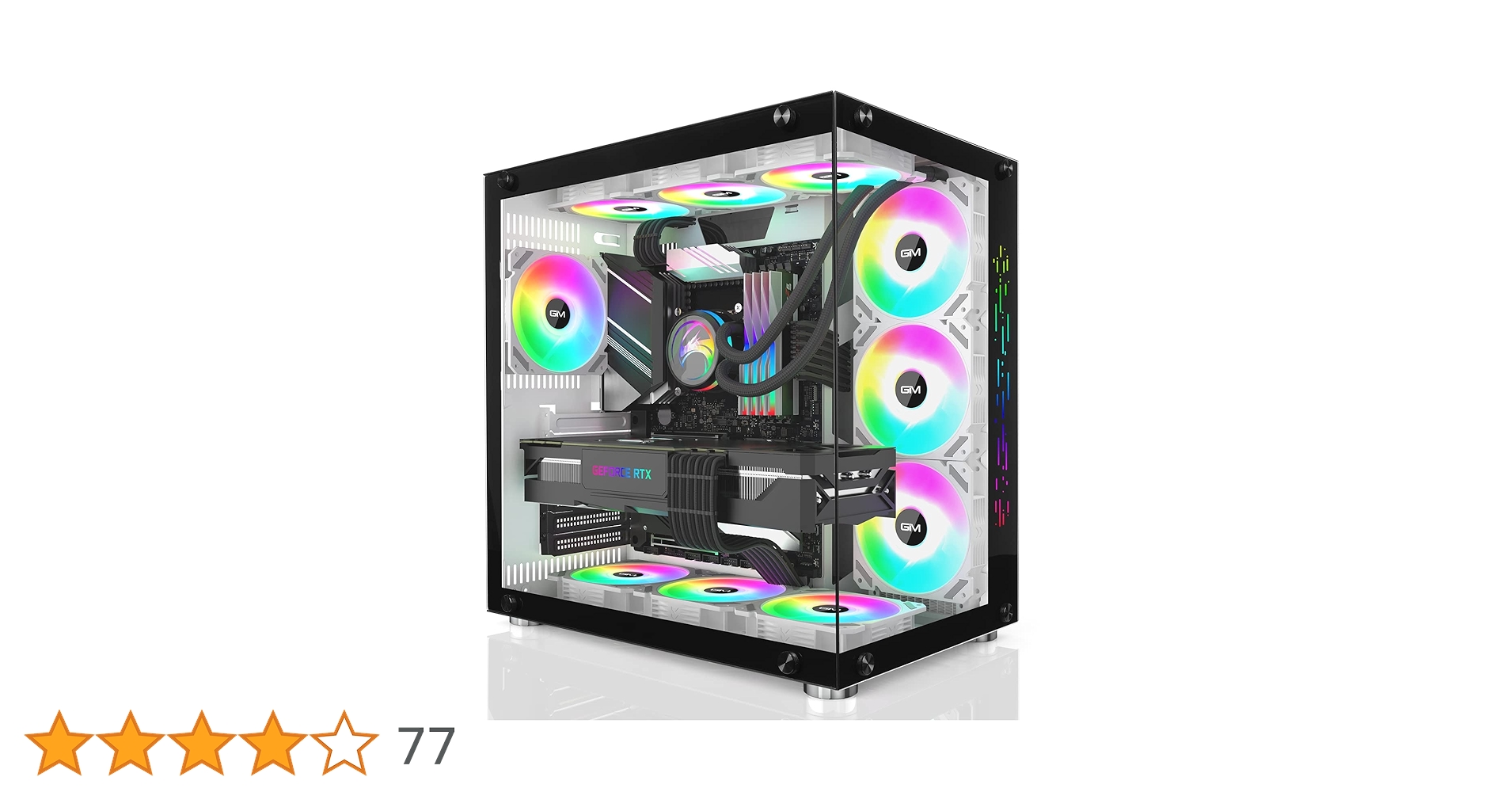 自作PC　ホワイト RGBファン搭載 ミドルタワーケース NZXT特集 | パソコン工房【公式通販】