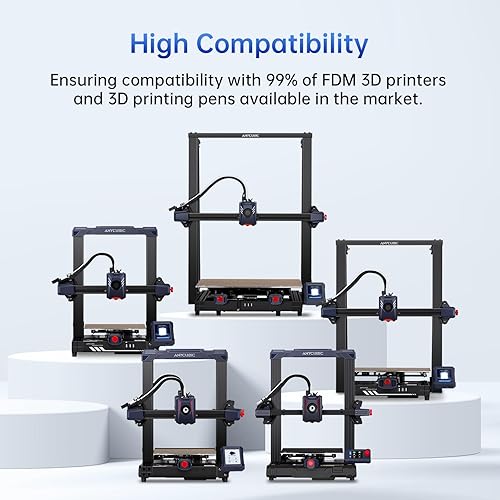 Miniatura 7 de ANYCUBIC Filamento PLA Plus para impresora 3D de 0.069 pulgadas, filamento de impresión 3D de alta dureza, filamento PLA+ con precisión dimensional