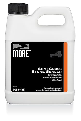 Sellador de piedra semibrillante (cuarto de galón  32 onzas)