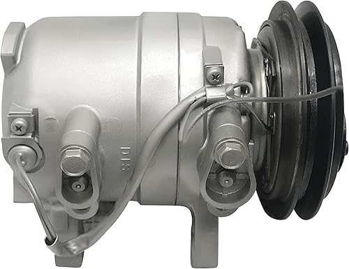 RYC Compresor de aire acondicionado automotriz EG444-01 (se adapta a Nissan D21 2.4L 1986-1994; se adapta a Nissan Pickup 2.4L 1994-1997; Compatible