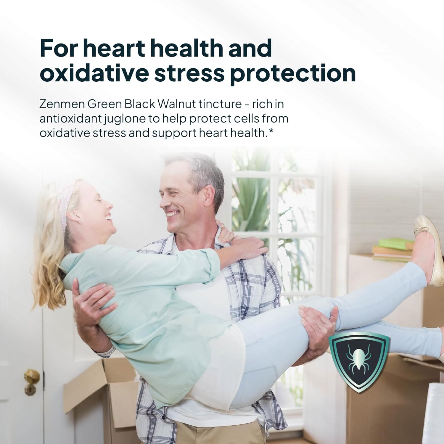 Zenmen Organic Green Black Walnut Hull Tincture - Highly Potent Formula, Source of Antioxidants - 2.37 fl oz / 60ml, Vegan, Manufactured in The USA - Image 2