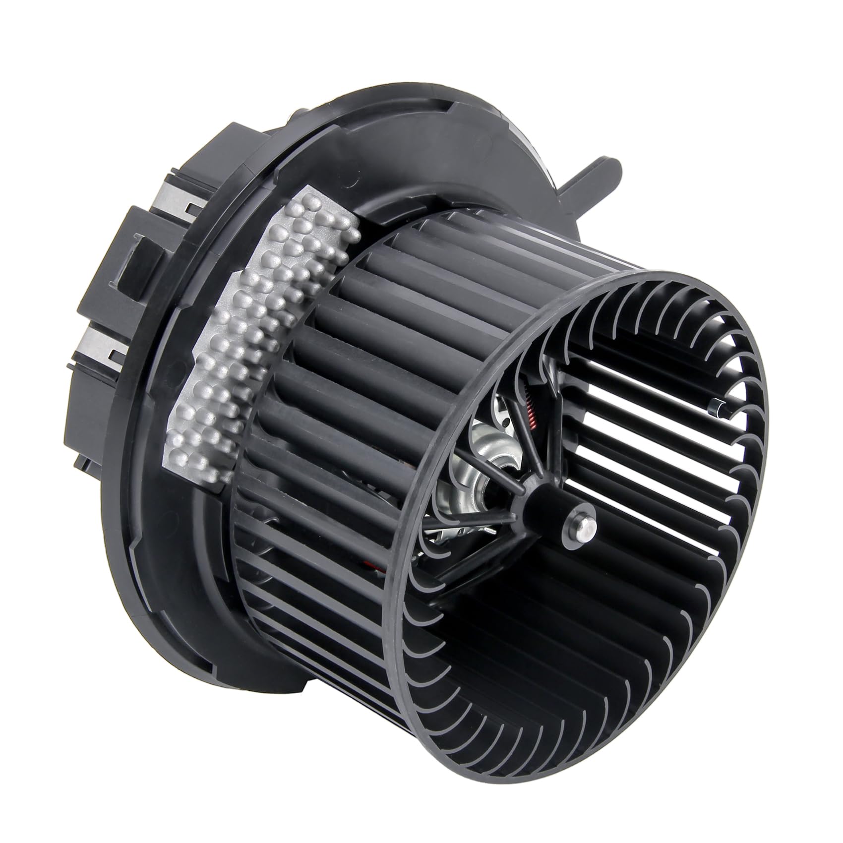 DOCAS Motore per ventola interna,Motore ventola di riscaldamento + regolatore 1K1820015 1K1820015A compatibile per Audi A3 8P Q3 Seat Skoda VW Golf 5 6 PASSAT 3C2 3C5