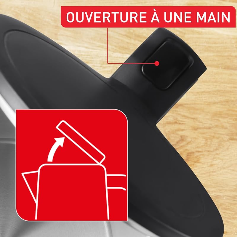 Tefal KO1408E0 1500W Elektromos Vízforraló Fekete Rozsdamentes Acél Belsővel