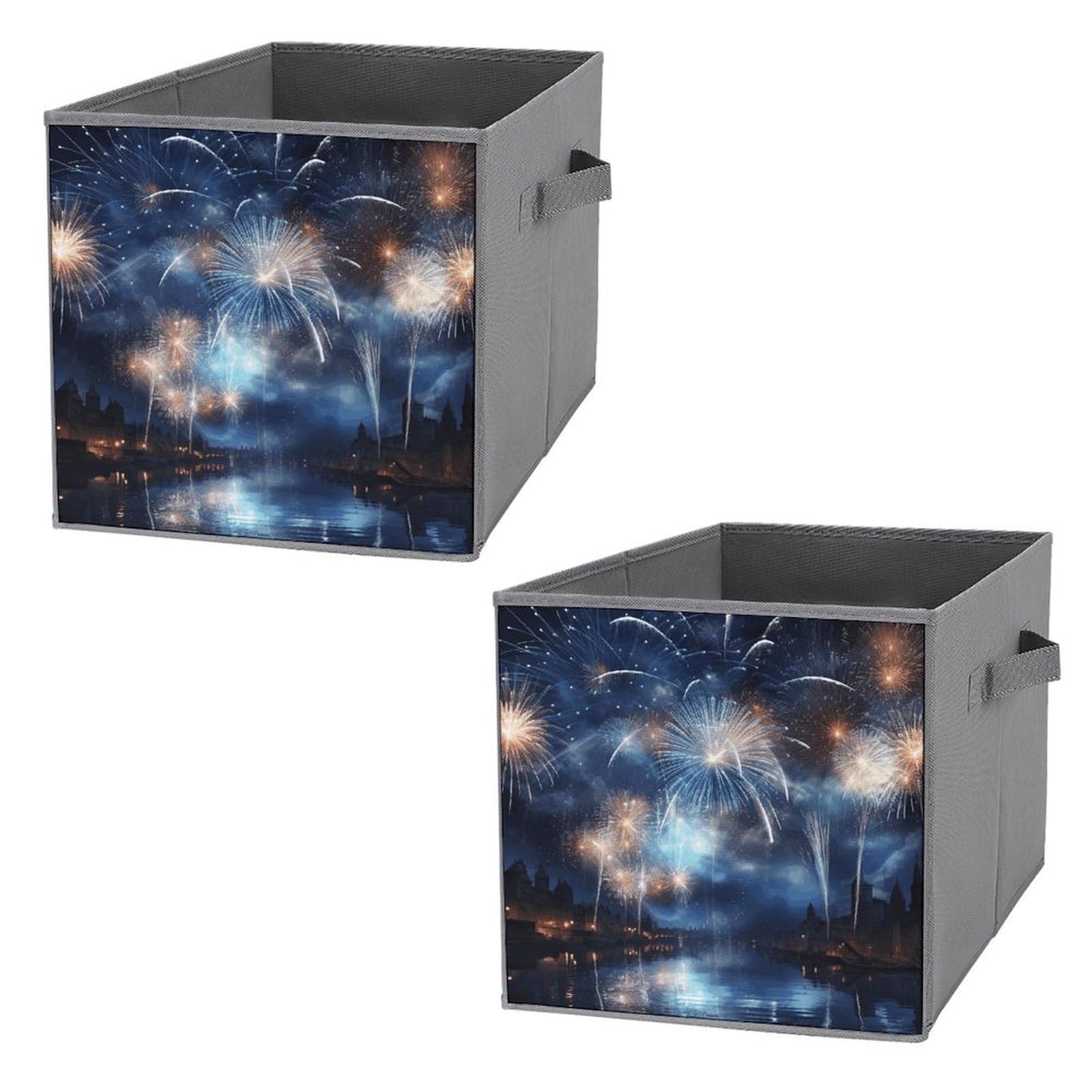 Boîtes de rangement pour le Nouvel An Pyrotechnics haut de gamme