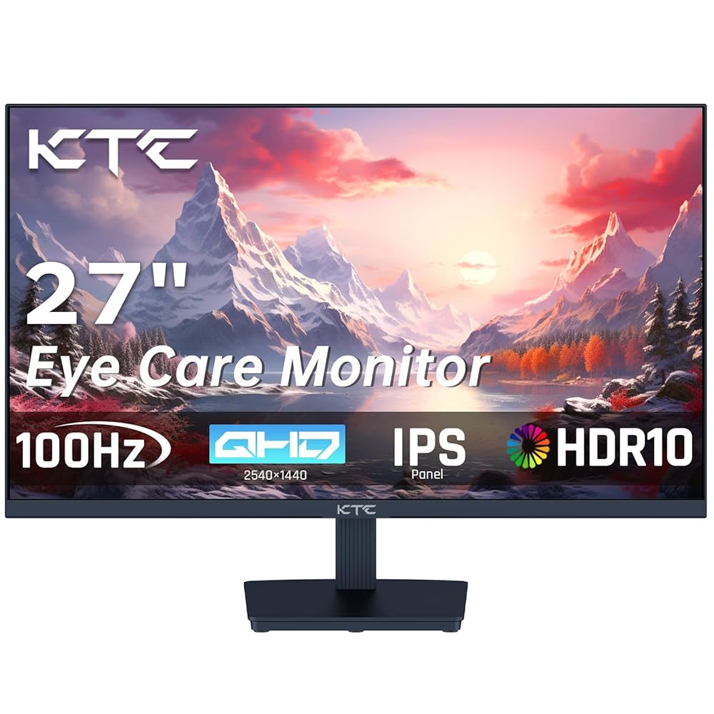 KTC H27T27、27インチIPS 2560×1440(WQHD)100Hz 楽天市場】KTC 27インチ モニター WQHD(2560×1440) 100Hz IPS