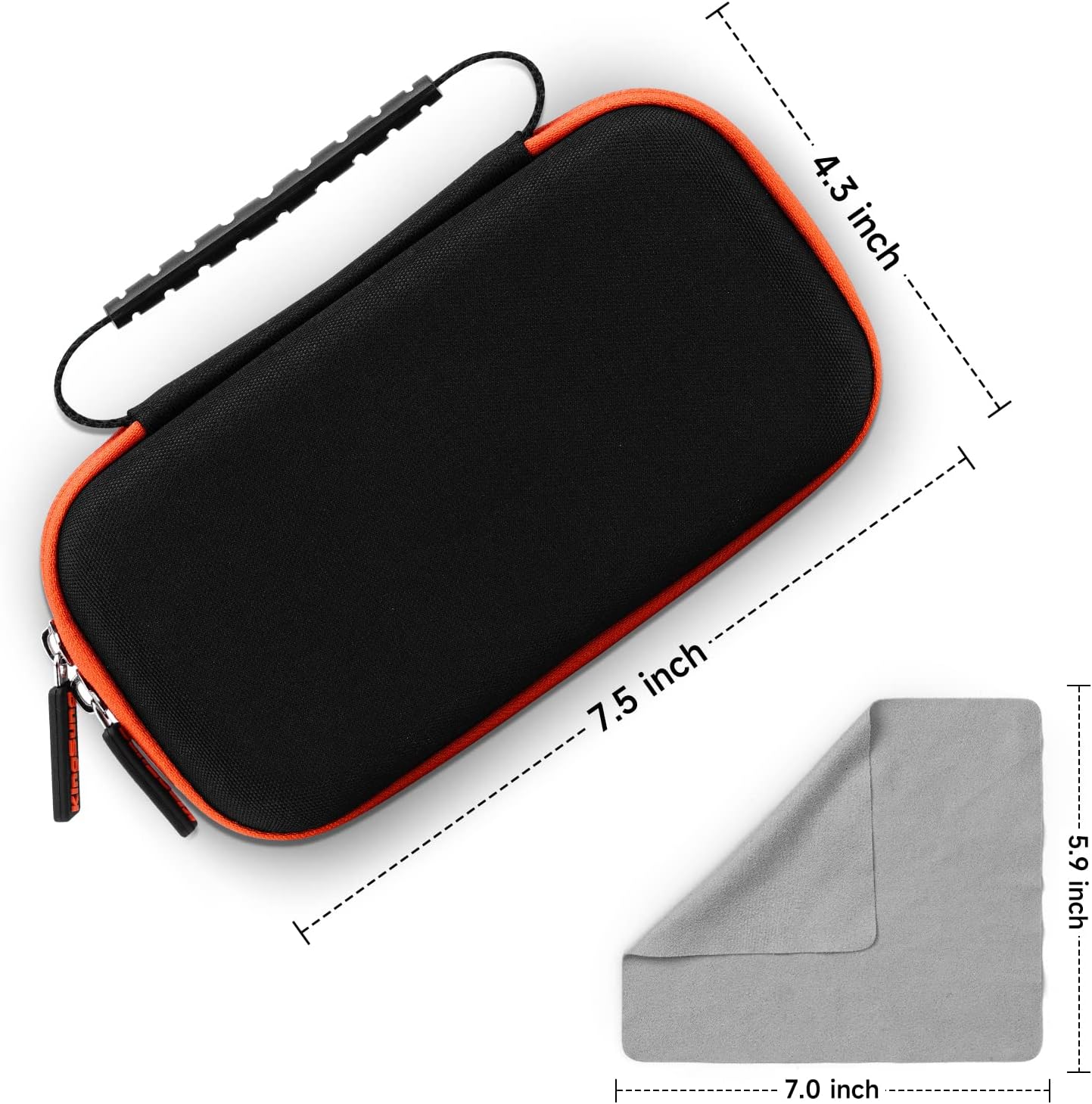 Hard Caser Bundle with Magnetic Hanger Strap Replacement for Klein Tools MM400/MM325/MM300/MM200/ET140/MM720 Digital Multimeter by KingSung