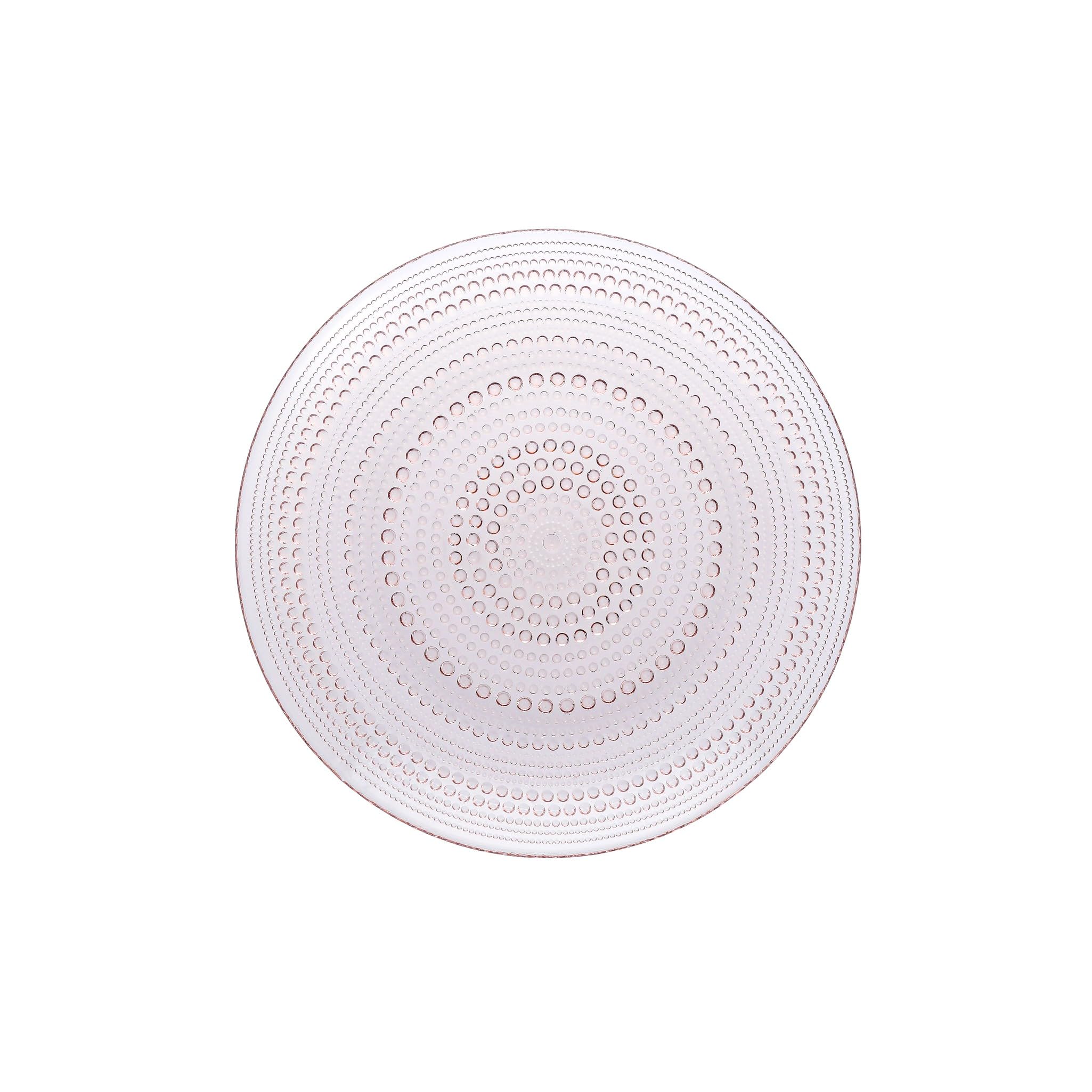 Fortessa Júpiter Hobnail - Plato llano de 10.5 pulgadas (juego de 4), color rosa