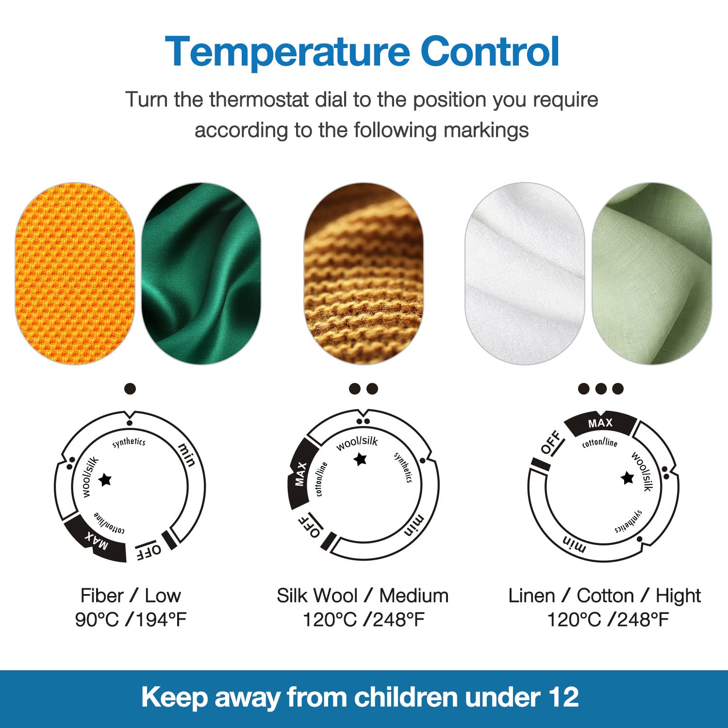 Mini plancha para manualidades y ropa, viajes y uso doméstico, ajuste de temperatura de 4 niveles, morado 7