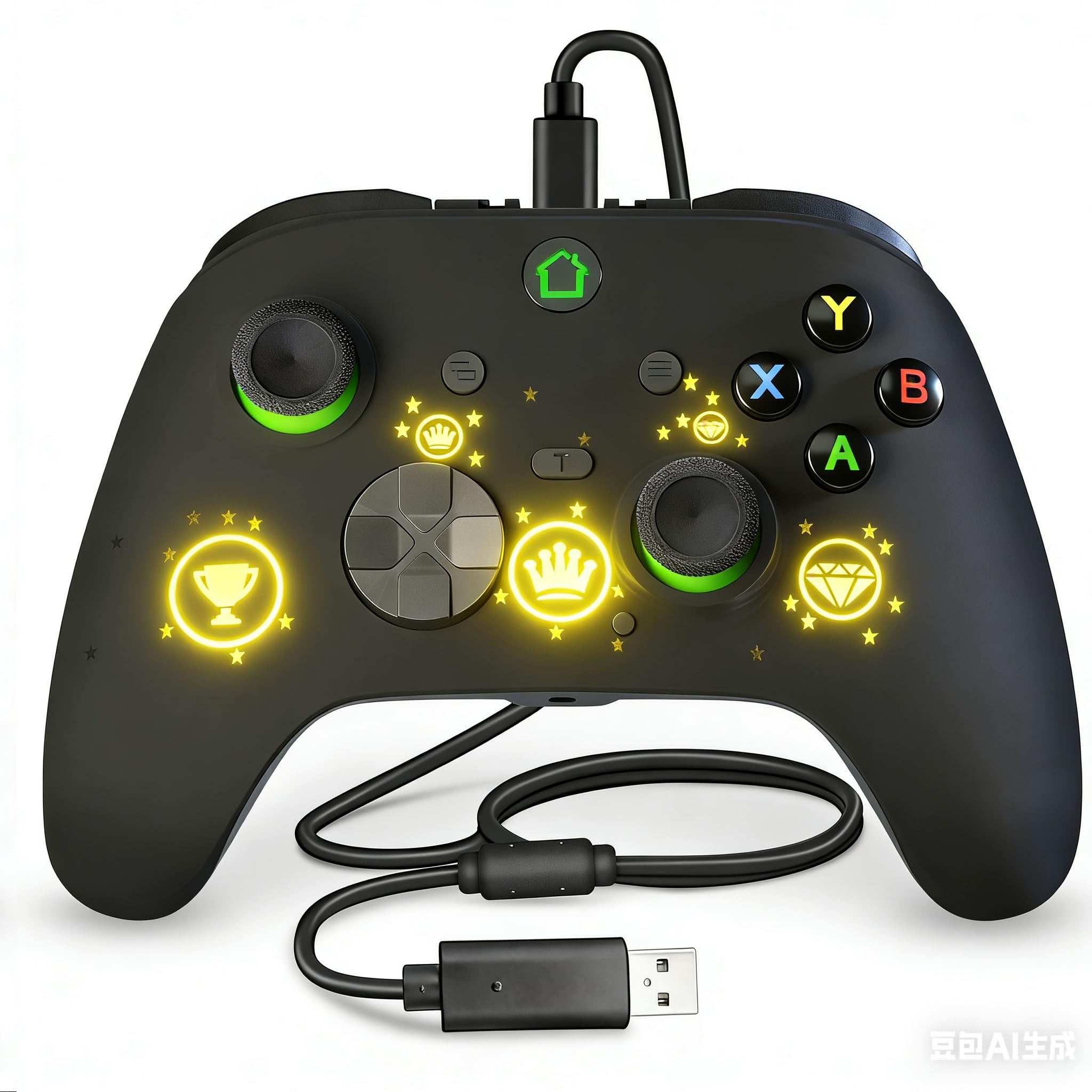gamtooy pc controller (Black-Crown) - 1