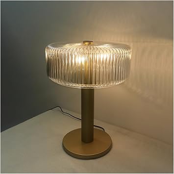 Desk Lamps LED Night Light Bedside Lamp Reading Light Interior Decorative Ornaments Glass Table Lamp