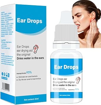 Ear Drops for Swimmers Ear   Quick Relief for Blocked Ears. Relieve Ears Discomfort, Effective Water Removal in Seconds, Dry Trapped Water & Remove Wax