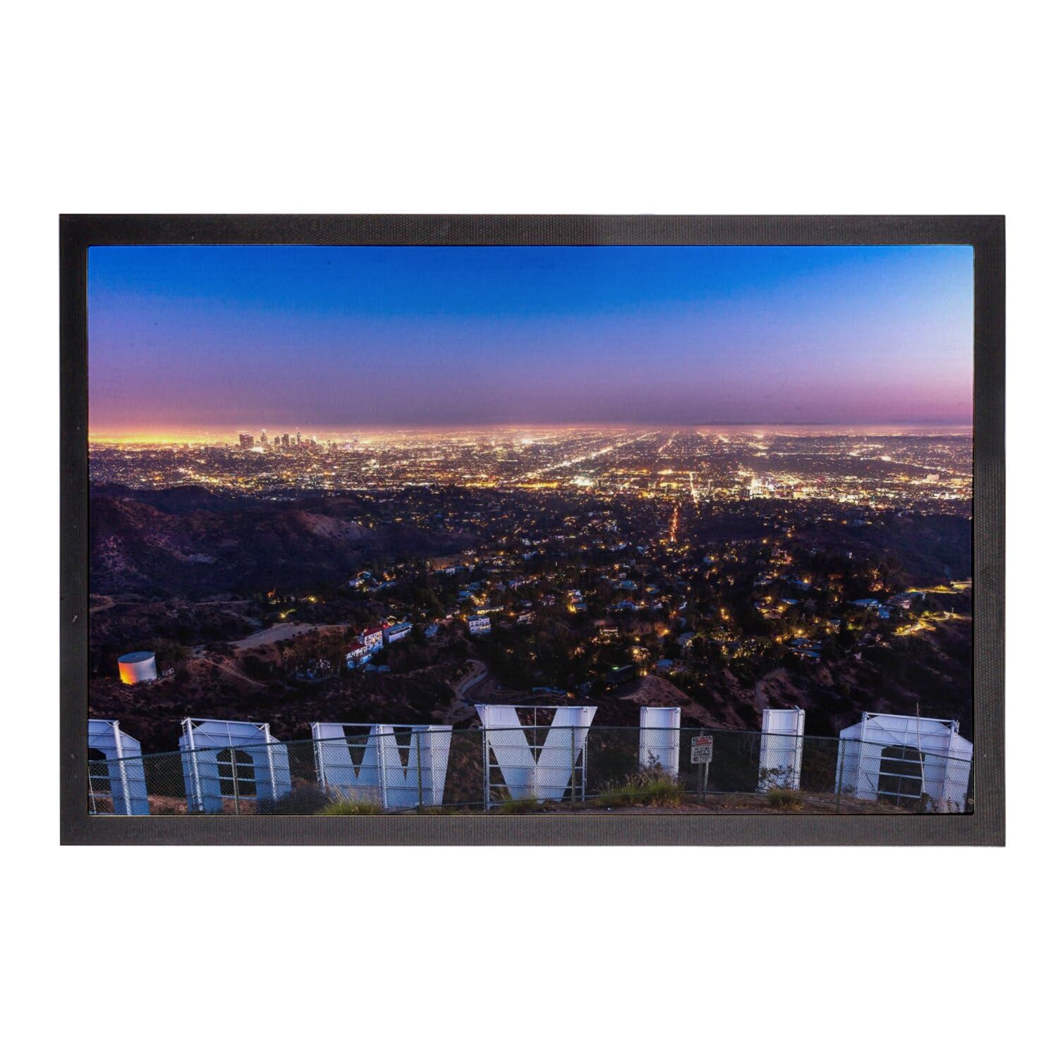 Paillasson Los Angeles Hollywood paillasson d'entrée tapis 60x40 cm