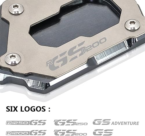 Miniatura 3 de Placa de extensión para BMW R 1200 GS LC R1200GS ADV R1250GS Adventure R 1250 GS motocicleta ampliar la placa de soporte del pie CNC soporte lateral