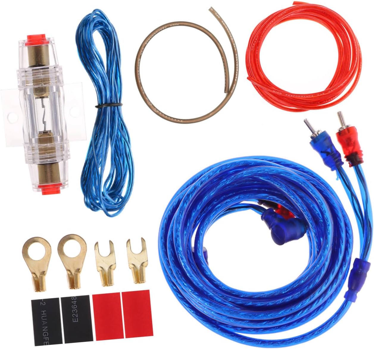 2000w Complete Amplifier Install Kit Car Power Amplifier Cable Mixed Accessories